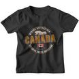 Canada Toronto Montreal Vancouver Canada Flag Kinder Tshirt