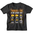 Ce Que Je Fais Pendant Mon Temps Libre Parmesan Youth T-shirt