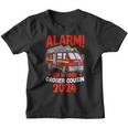 Children's Alarm Ich Werde Großer Cousin 2024 Fire Brigade Kinder Tshirt