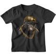 Cool Gorilla Rapper Hip Hop Gangster Kinder Tshirt