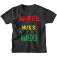 Die Ampel Muss Weg Gray Kinder Tshirt