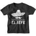 El Jefe Mexican Sombrero Kinder Tshirt