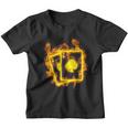 Feu As De Pique Flammes Jeu De Cartes Poker Youth T-shirt