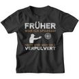 Früher War Ich Sparsam Schützenverein Sportschützenverein S Kinder Tshirt