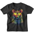 Gato Colorido Gatito Cool Catlover Camiseta niño