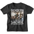 Gendern Ist Wenn Der Sachse Mit Dem Boot Umkippt Sächsisch Kinder Tshirt