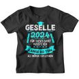 Geselle 2024 Azubi Gesellenprüfung Bestanden Training Kinder Tshirt