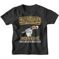 Heizungsbauer Herden Der Ingenieure Heater Building Kinder Tshirt