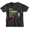 Husband Papa Angler Hero S Kinder Tshirt