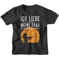 Ich Liebe Es Wenn Meine Frau Mich Angeln Gehlassen Kinder Tshirt