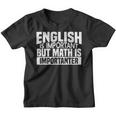Importante Cita Divertido Maestro De Ciencias Matemáticas Camiseta niño