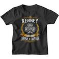 Kenney Irish Name Vintage Ireland Family Surname Youth T-shirt