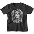 La Catrina Eleganz Elegante Sugar Skull Dame Kinder Tshirt