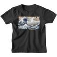 La Gran Ola De Kanagawa Katsushika Hokusai Camiseta niño