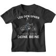 Leg Den Spass Zwischen Deine Beine Kinder Tshirt