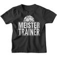 Meister Trainer Fußballtrainer Aus Leidenschaft Kinder Tshirt