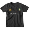 Morocco Flagintage Style Retro Morocco Football Morocco S Kinder Tshirt