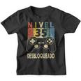Nivel 35 Desbloqueado Gamer 35 Años Cumpleaños Camiseta niño