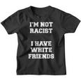 No Soy Racista Tengo Amigos Blancos Igualdad Detener El Odio Camiseta niño