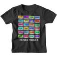 Nunca Olvides Cinta De Audio Para Cassette – Nunca Olvides 80S Camiseta niño