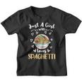 Nur Ein Mädchen Das Spaghetti Liebt Kinder Tshirt