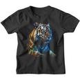 Obra De Arte De Tigre Animal Arte Camiseta niño