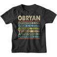 Obryan Family Name Obryan Last Name Team Youth T-shirt