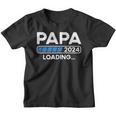 Papa 2024 Cargando Anuncio De Embarazo Soon To Be Papa Camiseta niño
