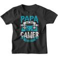 Papa Am Tag Gamer Bei Nacht Papa Am Tag Gamer Bei Nacht Kinder Tshirt