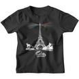 Paris Tour Eiffel Lumières Phare Souvenirs Evénements France Youth T-shirt