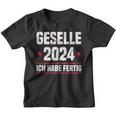 Passed Exam Geselle 2024 Azubi Kinder Tshirt