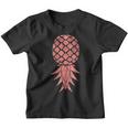 Pineapple Swinger Summer Fruit Gourmetegan Kinder Tshirt