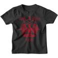 Satan Loves Me Hail Satan Teufel 666 Spruch Kinder Tshirt