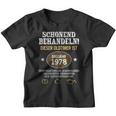 Schonend Behandeln Oldtimer Year Of Manufacture 1978 Born Birthday Kinder Tshirt