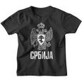 Serbia Serbian Serb Srbija Eagle Kinder Tshirt