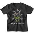 Skull Evil Old Man Biker Skull Kinder Tshirt