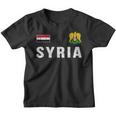 Syria Syrian Flag Syria Kinder Tshirt