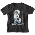 Techno Electronic Music Rave Festival Raver Kinder Tshirt