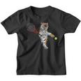 Tigres Tigres Jugando Tenis Divertido Lindo Camiseta niño