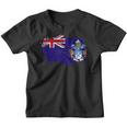 Tristan Da Cunha Bandera Grunge Country Flag Tristan Da Cunha Camiseta niño