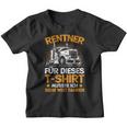 For Trucker Driver Retirement Grandpa Pensioner Kinder Tshirt