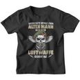 Underschätze Niemal Einen Stolzeneteran Der Luftwaffe Kinder Tshirt