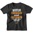 Vater Ehemann Und Gleisbauer Gleisbau Eisenbahn Eisenbahner Kinder Tshirt