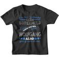 Wolfgang First Name Lettering Boys Kinder Tshirt