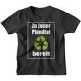 Zu Jedem Pfanddededeed Kinder Tshirt