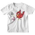 Äh Miau Bird And Wurm Fun Witz Gray S Kinder Tshirt