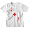 Carte À Jouer Carreau Reine Dame Carnaval Costume Youth T-shirt