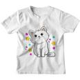 Children's Ich Bin 4 Jahre Alt Katzenvier 4Th Birthday Kinder Tshirt