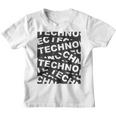 Edm Techno Music Fiesta Rave De Ropa Festival Raver Dj Camiseta niño