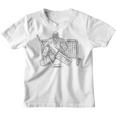 Jugador De Hockey Sobre Hielo Camiseta niño